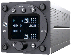 TQ KRT2 – compact 8.33 VHF aviation transceiver (57mm montering)